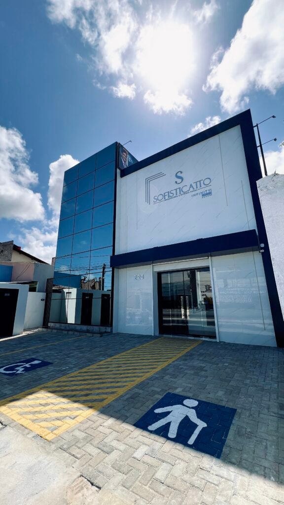 Fachada da Sofisticatto Odontologia no Inácio Barbosa, Aracaju